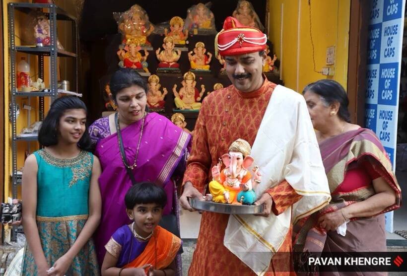 Ganesh Chaturthi 2022, Ganesh Chaturthi 2022 pictures, Ganesh Chaturthi 2022 photographs, Ganesh Chaturthi 2022 celebrations, Ganesh Chaturthi 2022 photos, Ganesh Chaturthi 2022 pics, devotees celebrating Ganesh Chaturthi, indian express news