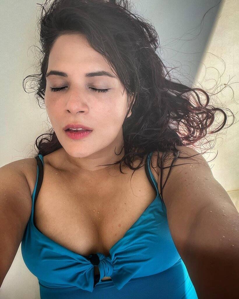 richa chadha vacation
