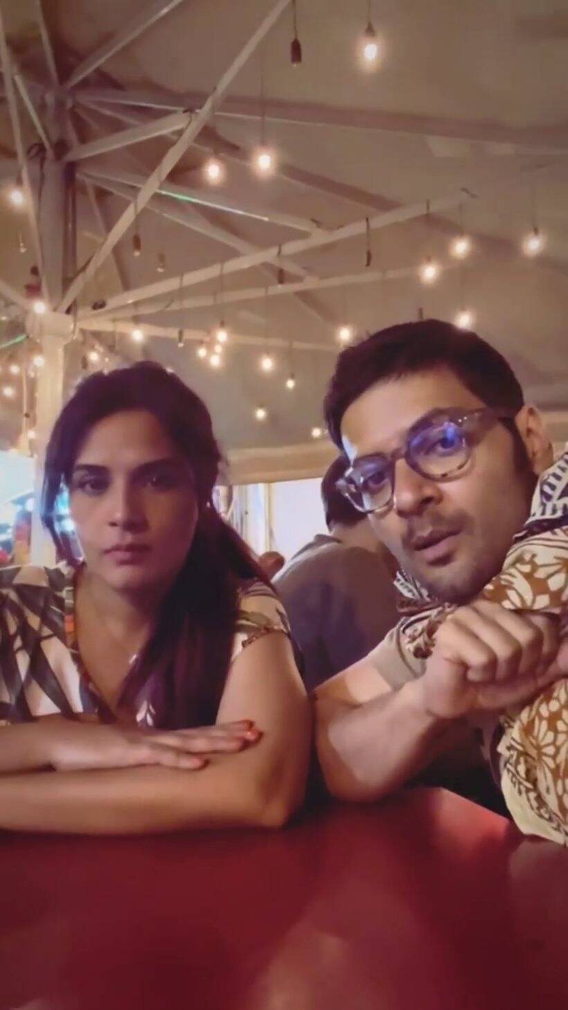 richa chadha ali fazal new photos