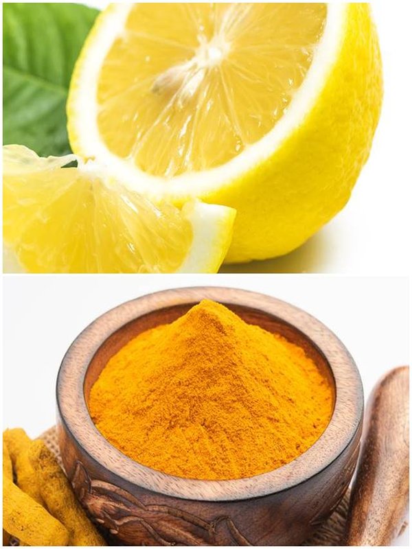 lemon and haldi