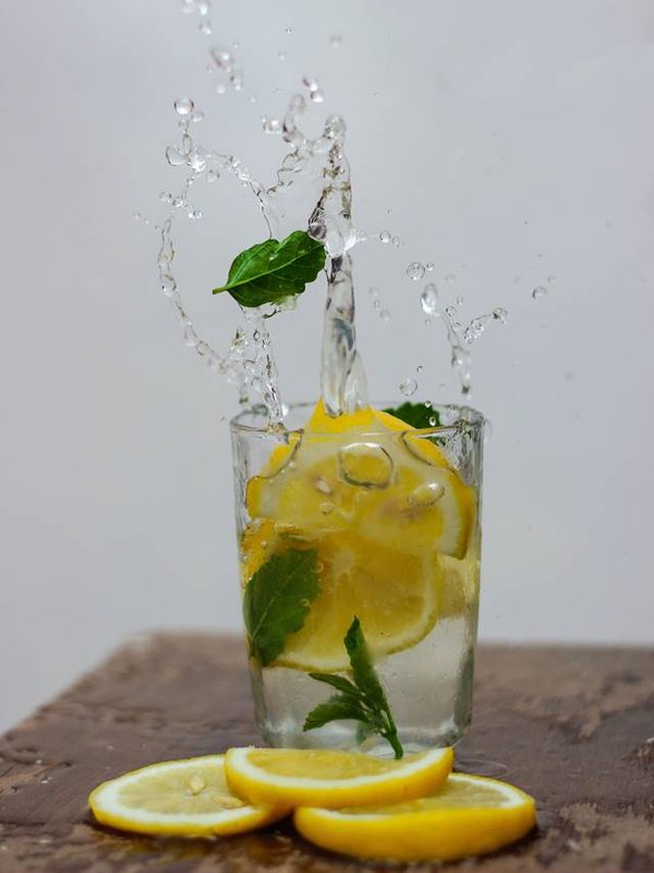 lemon water