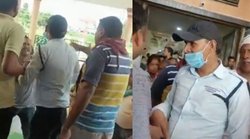 मथुरा में सुरक्षा गार्ड ने मरीज और तीमारदारों को धक्‍का देकर अस्‍पताल के गेट निकाला