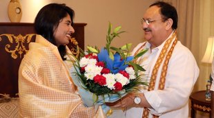 Mithali Raj | JP Nadda | Hyderabad Telangana