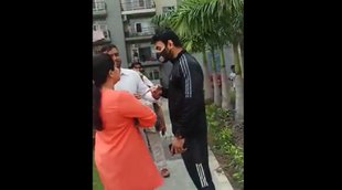 Noida, Shrikant Tyagi, BJP leader, hreatens woman, Caught on camera, Absconding after FIR, Noida Police
