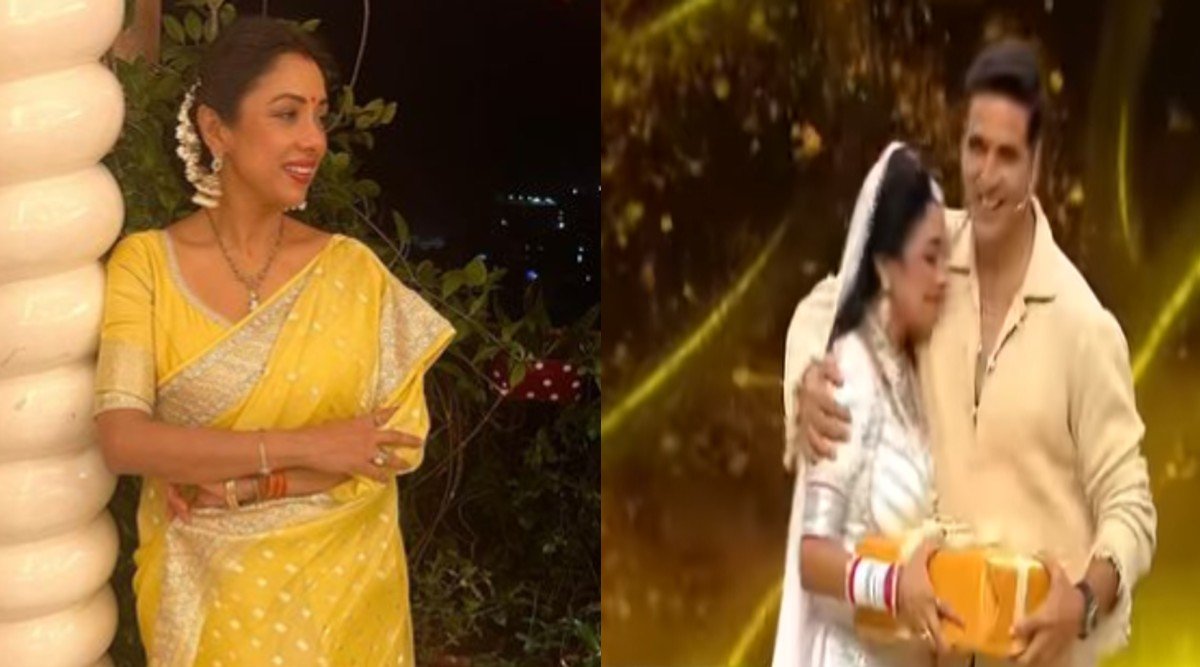 Rupali Ganguly, Akshay Kumar Rupali Ganguly, Akshay Kumar