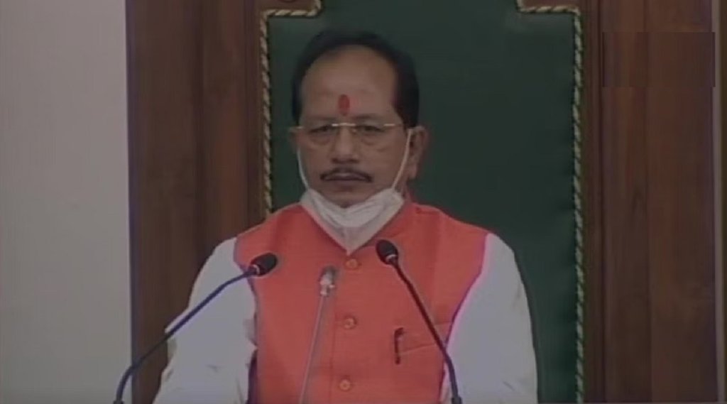 Vijay kumar Sinha, Bihar Floor Test, Maheshwar Hazari