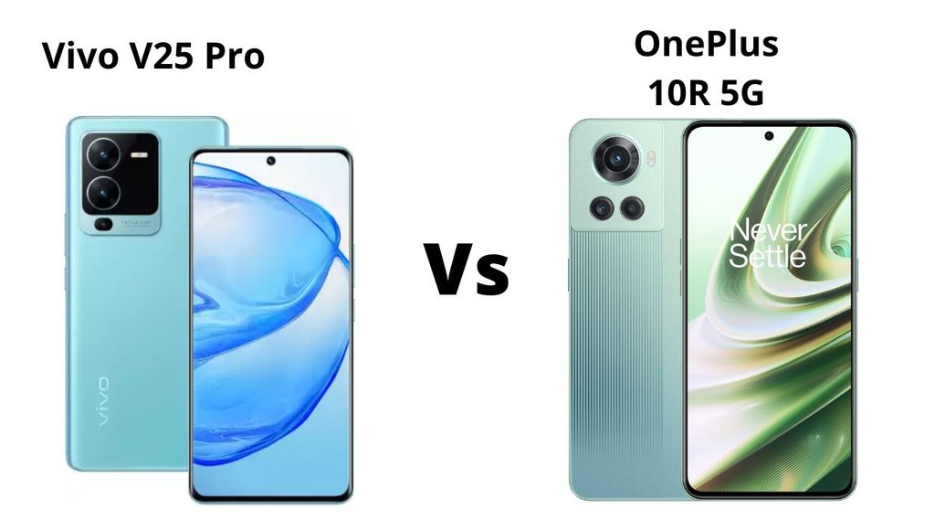 Vivo V25 Pro vs OnePlus 10R Price compared