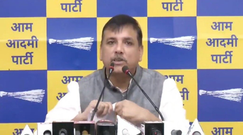 AAP II Sanjay Singh II Manish Sisodia