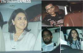 Akash Ambani, Shloka Mehta, Ranbir Kapoor