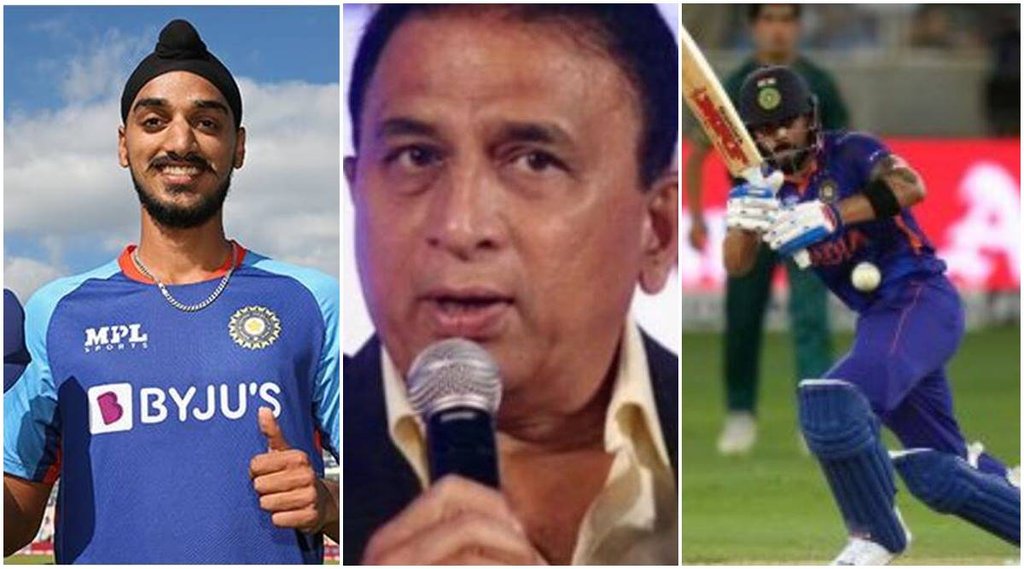 Arshdeep Singh Sunil Gavaskar Virat Kohli MS Dhoni Twitter Tweet Asia Cup IND vs SL