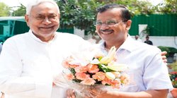 विपक्ष को एकजुट करने निकले नीतीश केजरीवाल से मिले, प्रमोद तिवारी बोले- हम 50 प्रतिशत एक हुए तो बीजेपी को 100 सीटें भी नहीं मिलेंगी