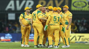 Road Safety World Series 2022 | Australia Legends vs Bangladesh Legends | Brad Haddin
