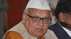 मध्‍य प्रदेश के पूर्व राज्यपाल ने सोनिया गांधी को चिट्ठी लिख दी धरने पर बैठने की चेतावनी