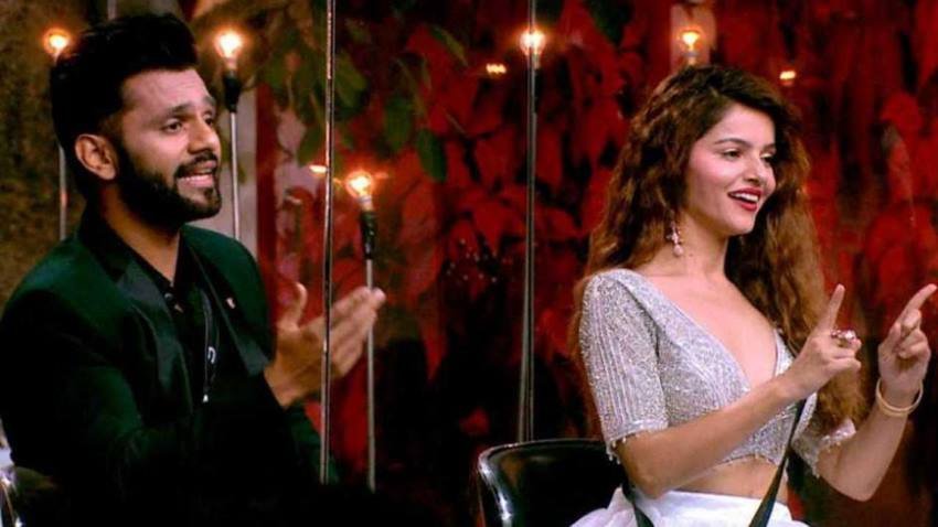 राहुल वैद्य और रुबीना दिलैक।