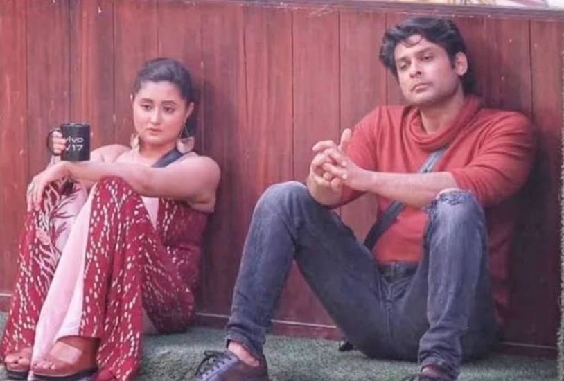 रश्मि देसाई और सिद्धार्थ शुक्ला।