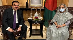 Gautam Adani, Sheikh Hasina, New Delhi