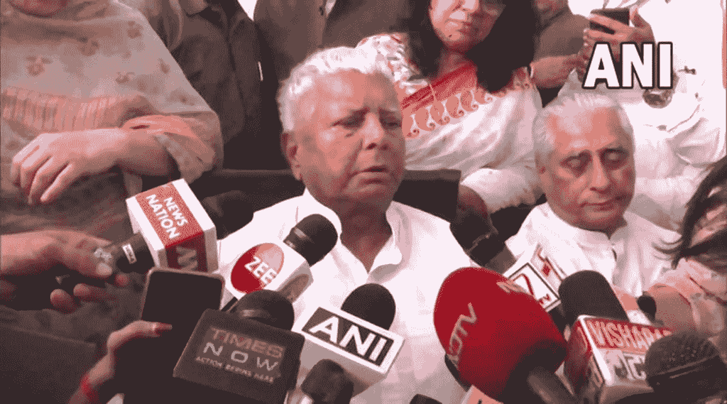 Lalu Prasad Yadav II RSS II PFI