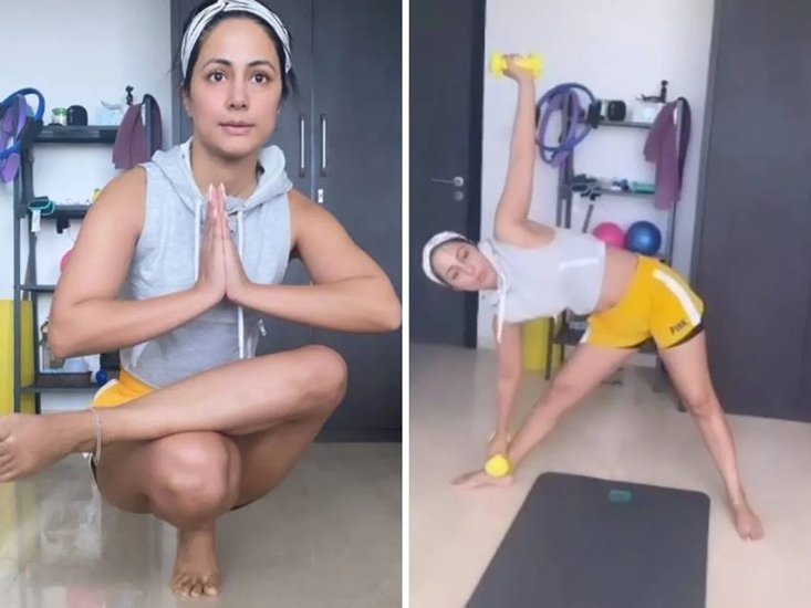 हिना अब फिल्मों और वेब सीरीज में काम कर रही हैं।