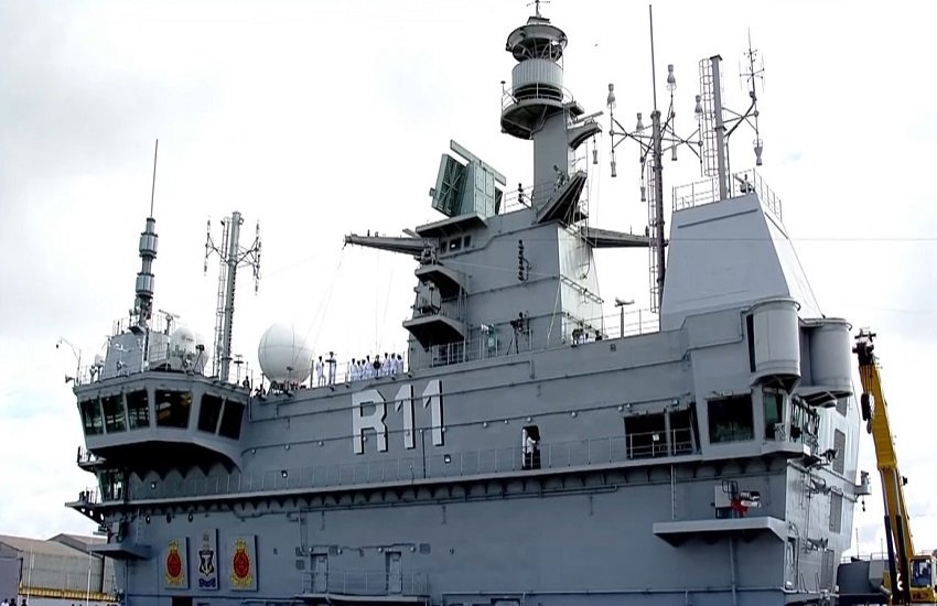 INS Vikrant R11, INS vikrant launch