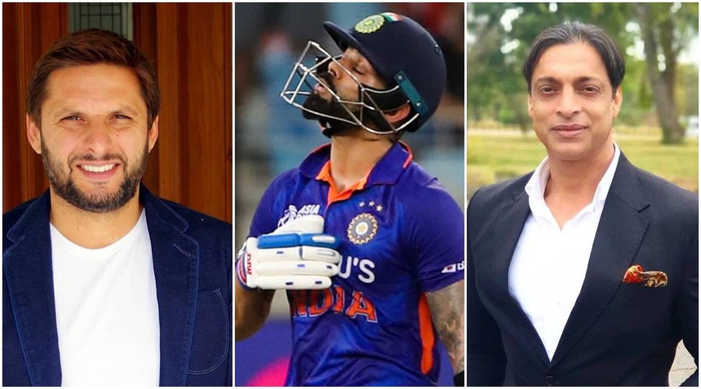 India Virat Kohli Pakistan pacer Shoaib Akhtar Former Captain Shahid Afridi T20 World Cup1