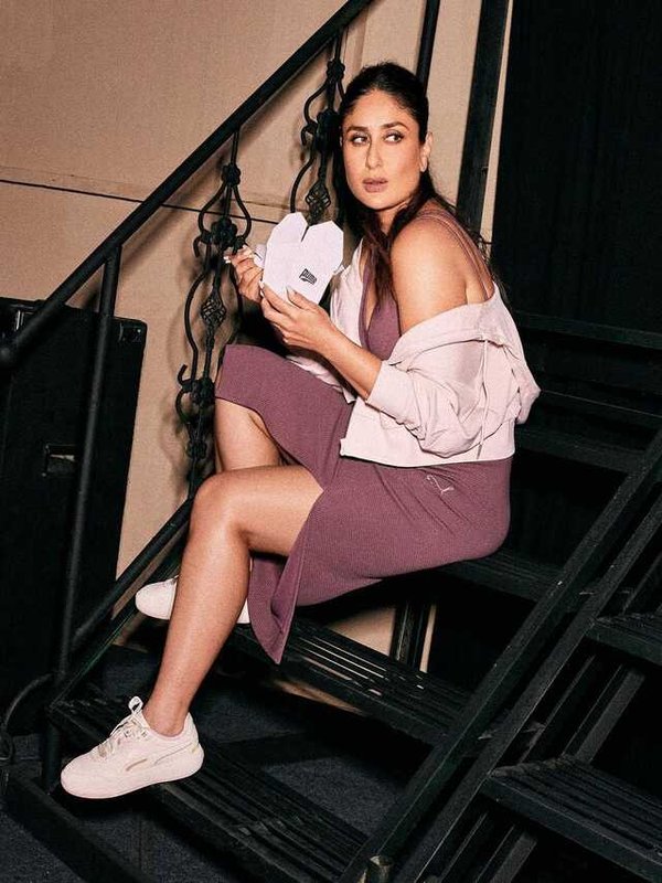 KAREENA KAPOOR IN CO-ARD SET - FLAUNTED HER FIGURE
