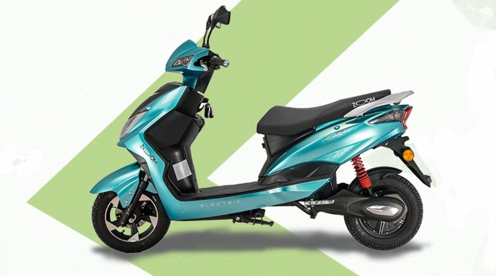 Electric Two Wheeler, Kinetic Electric Scooter, Kinetic Green Zoom