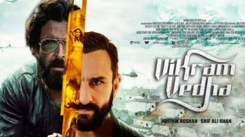 रितिक रोशन और सैफ अली खान की विक्रम वेदा इस महीने 30 तारीख को रिलीज होगी।