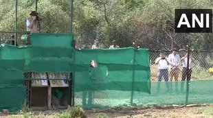 Narendra Modi II Kuno Natonal Park II Namibia Tiger
