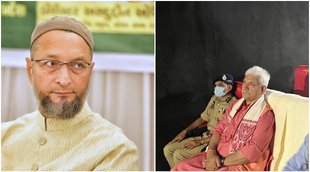 Owaisi VS Mnaoj Sinha| Owaisi Photo| Owaisi News|