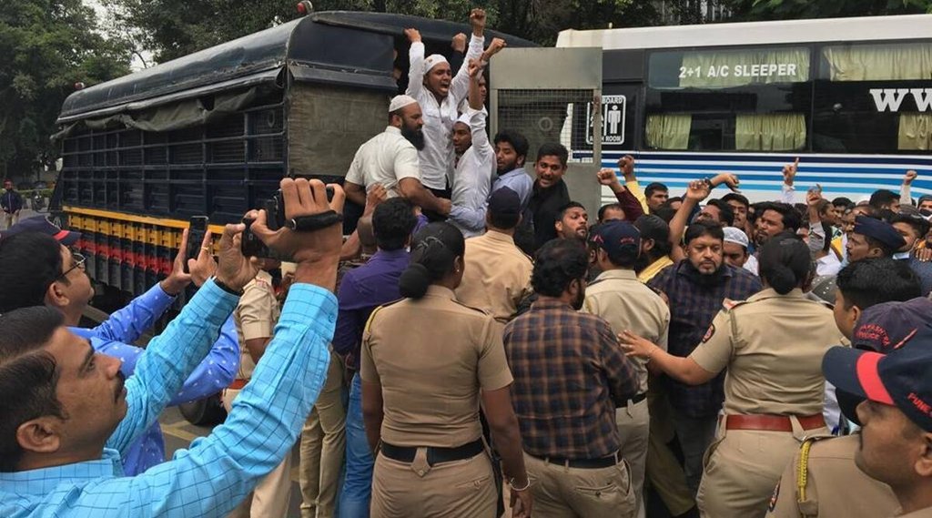 PFI Protest