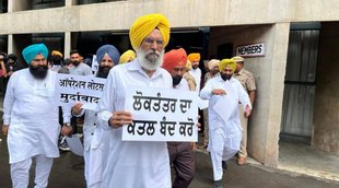 Punjab Mann Government, Protest of Governor