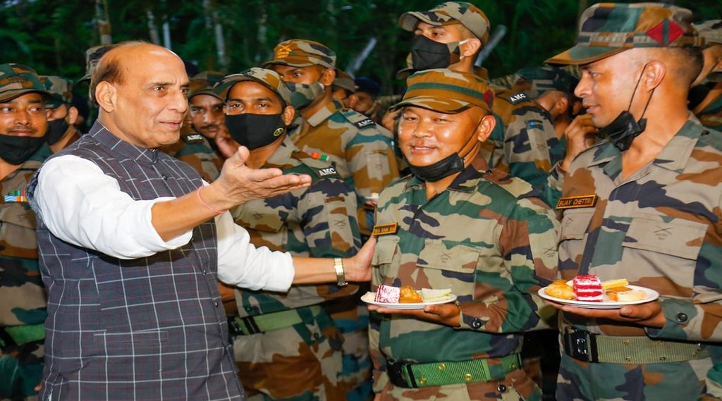 Rajnath Singh| Dinjan Army Station