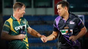 Road Safety World Series New Zealand Legends vs South Africa Legends Live Cricket Score T20 2022 Green Park Kanpur