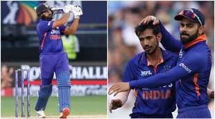 Rohit Sharma Yuzvendra Chahal IND vs AFG INDIA Afghanistan India vs Afghanistan ASIA CUP 2022