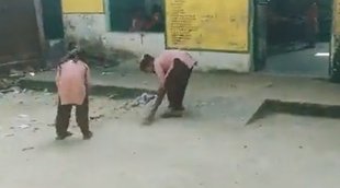 School Students Brooming
