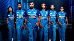 Team India New Jersey T20 World Cup One Blue Jersey
