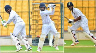 Tilak Varma Rajat Patidar Abhimanyu Easwaran INDA vs NZA INDIA NEW ZEALAND Mukesh Kumar