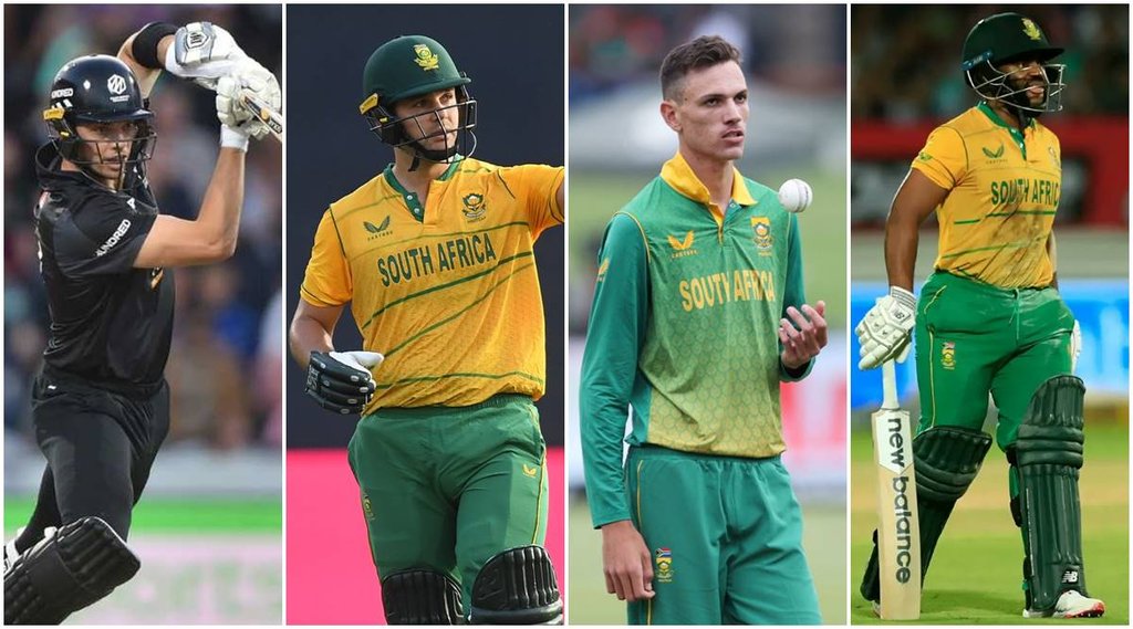 Tristan Stubbs Marco Jansen Rilee Rossouw Temba Bavuma SA T20 League Auction