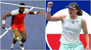 US OPEN Frances Tiafoe iga swiatek Men Women Singles Grand Slam US Open Tennis Tournament