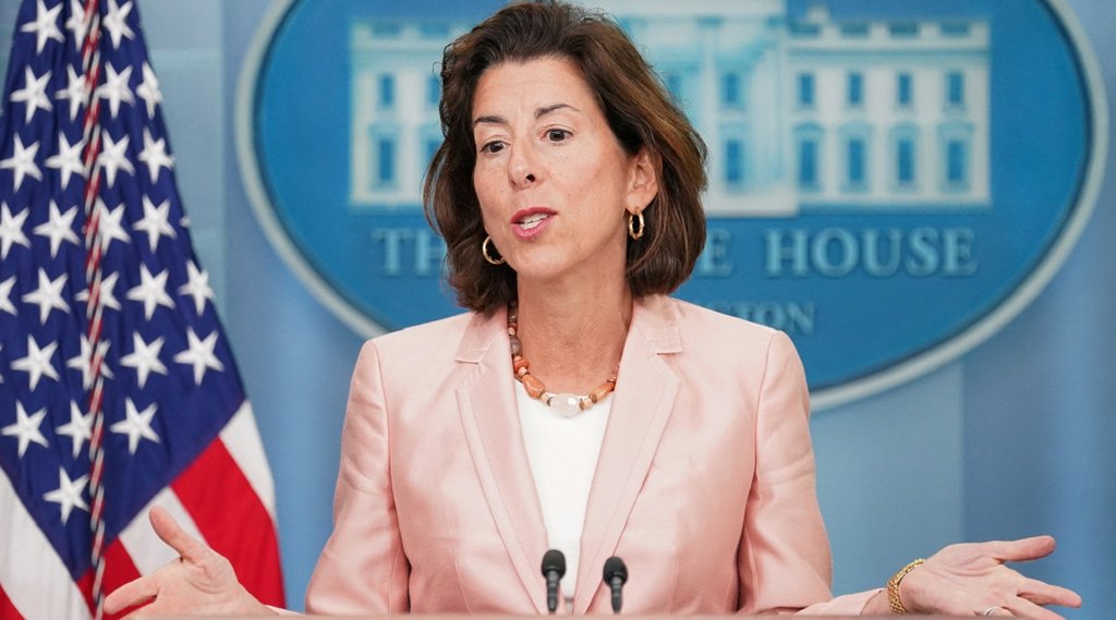 US secretary of commerce, Gina Raimondo, China, US