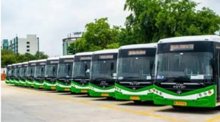 delhi| arvind kejriwal| buses|