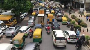 bengaluru traffic| karnataka| traffic jam|