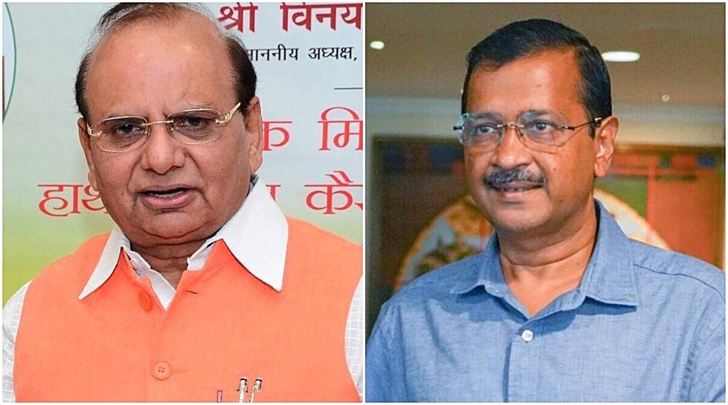 VK Saxena| Arvind Kejriwal