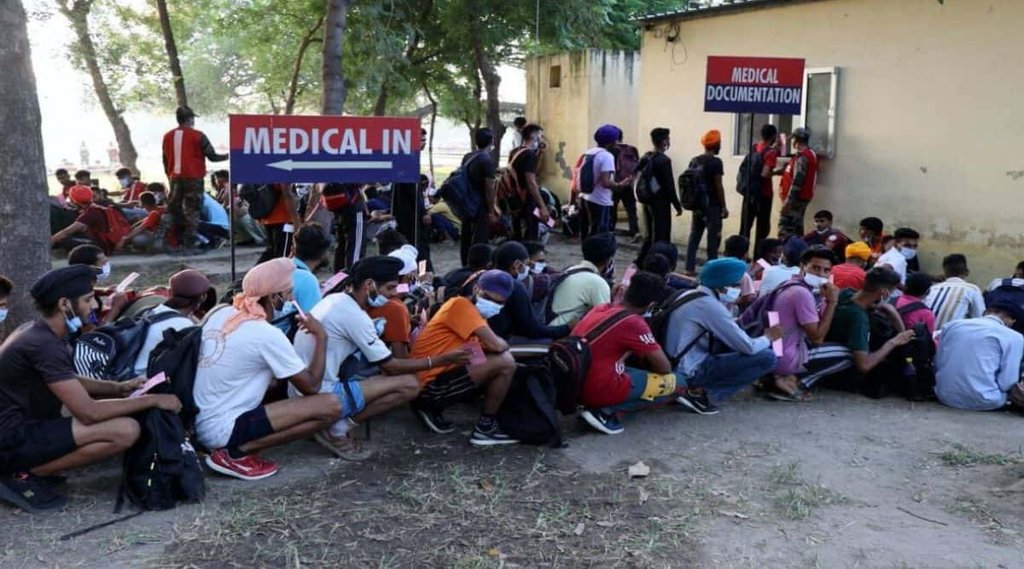 सेना की अग्निपथ भर्ती योजना (source- Express File photo)