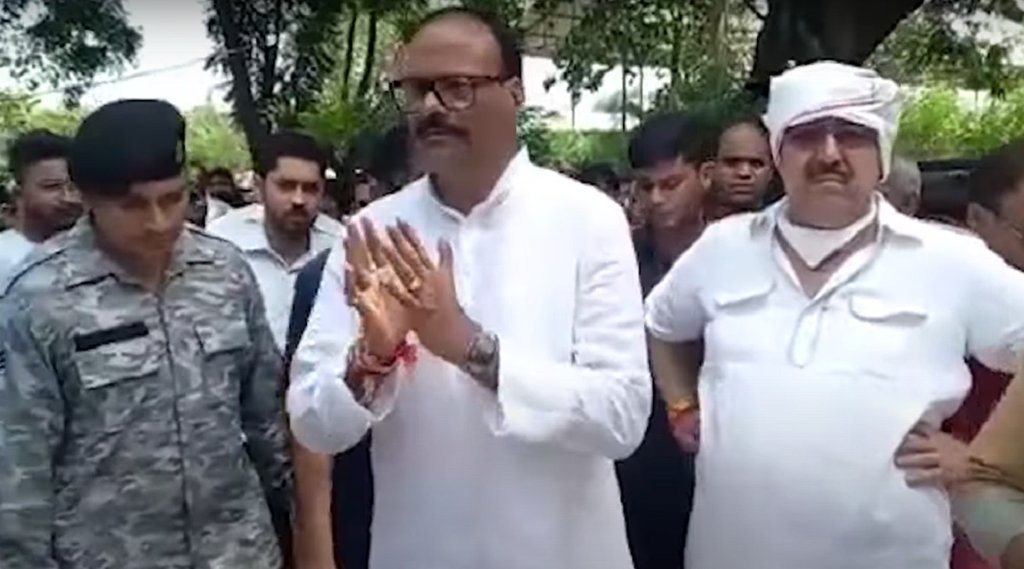 Brijesh Pathak| Siddharth Nagar Public Meeting| Snake