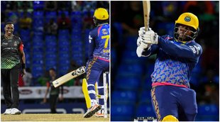 CPL 2022 Kyle Mayers Manoj Badale Barbados Royals DJ Bravo St Kitts