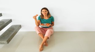 sitting cross-legged on the floor,Food, Overeating,Increases blood circulation,