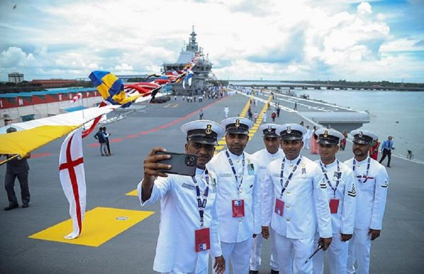 INS Vikrant R11, INS vikrant launch