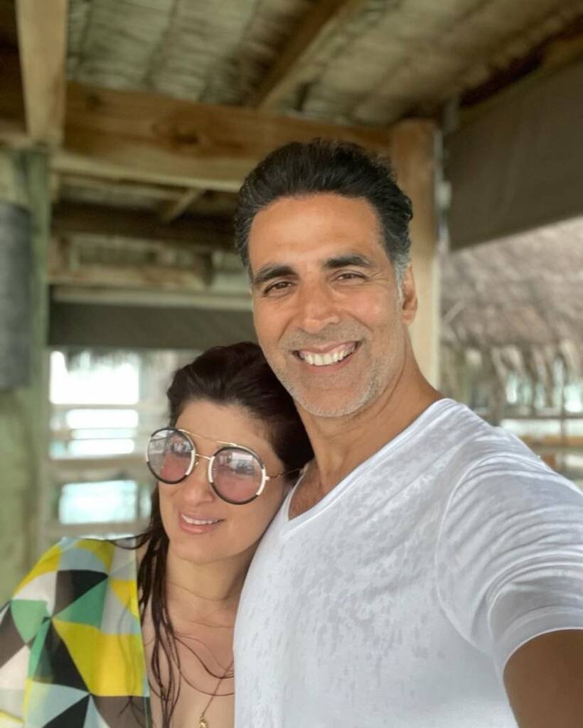 Akshay Kumar birthday, wife Twinkle Khanna photos