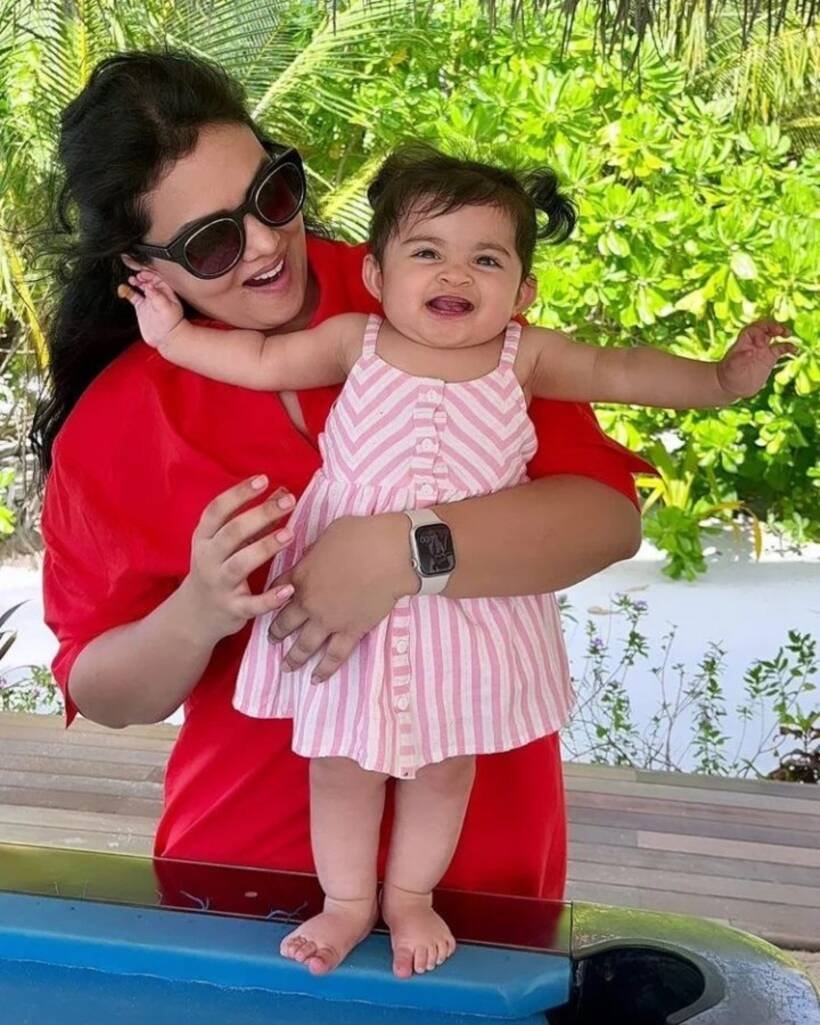 Inside Aditya Narayan-Shweta Agarwal's Maldives vacation with daughter Tvisha